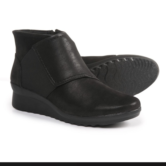 clarks cloudsteppers booties